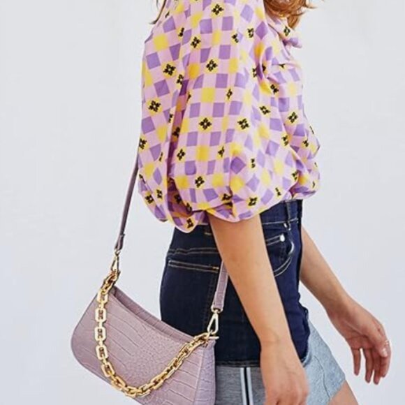 LIKE DREAMS Dreamer Embossed Small Shoulder Bag - Picture 4 of 4